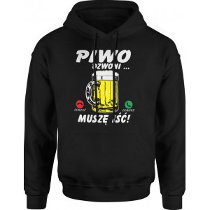 Bluza męska z kapturem Piwo...