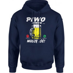Bluza męska z kapturem Piwo...