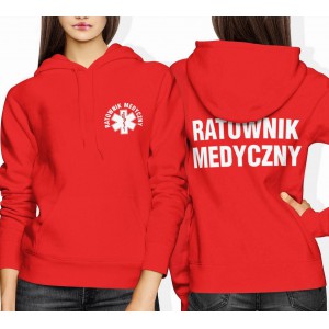 Bluza damska z kapturem...