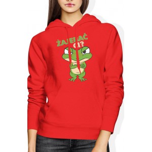 Bluza damska z kapturem...