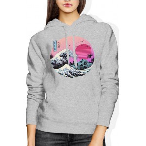 Bluza damska z kapturem...