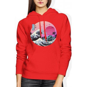Bluza damska z kapturem...