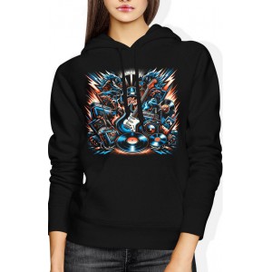 Bluza damska z kapturem...