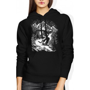 Bluza damska z kapturem...