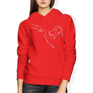 Bluza damska z kapturem...