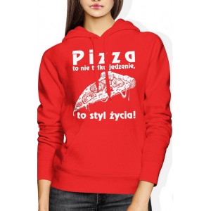 Bluza damska z kapturem...