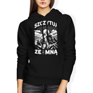 Bluza damska z kapturem...