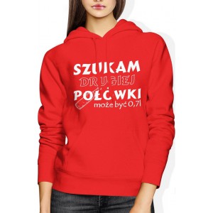 Bluza damska z kapturem...
