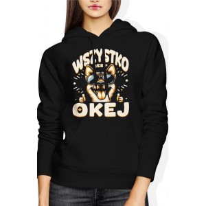 Bluza damska z kapturem...